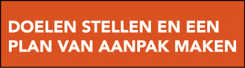 Doelen stellen en een plan van aanpak maken